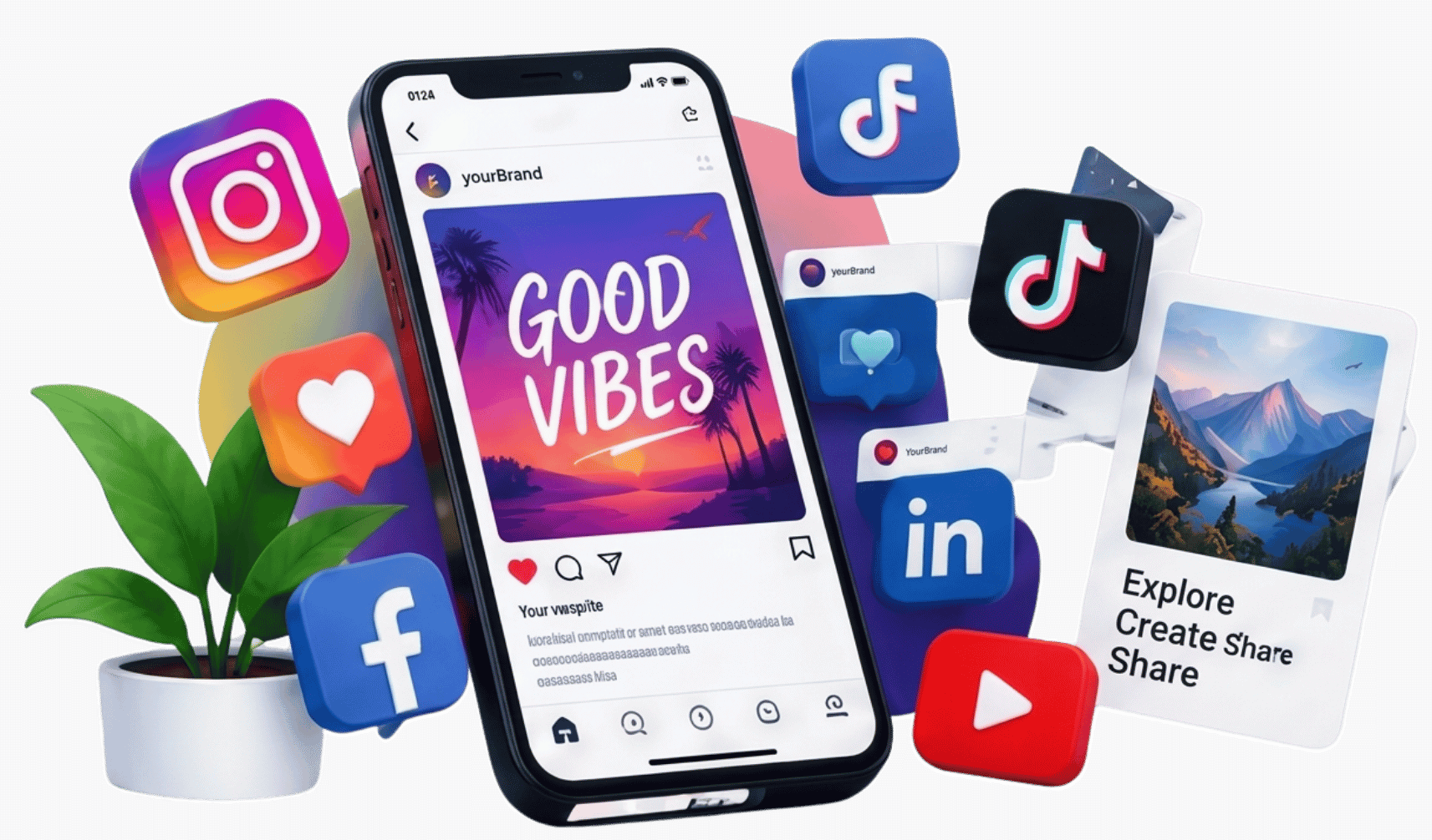 Social Media Creative Content
